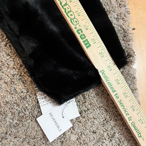 Kensie NWT Reversible Faux Fur Jacket Size Large - Picture 11 of 11